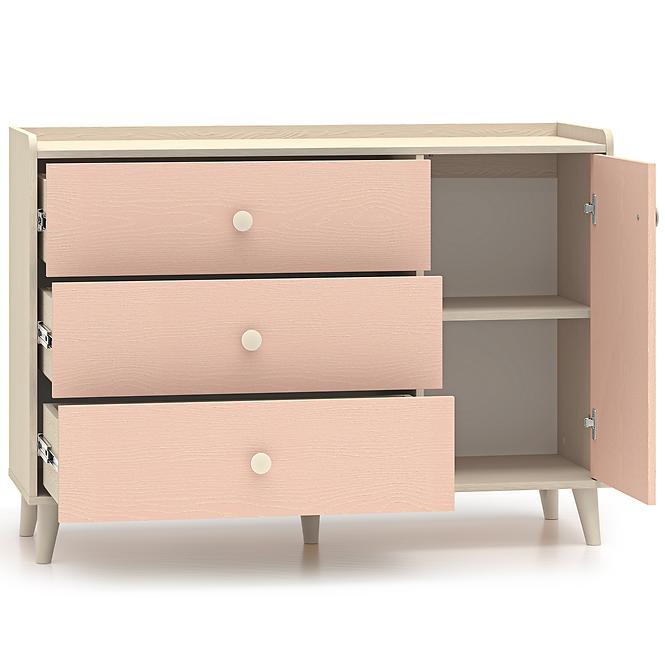 Komoda Mevel 05 Púštny Piesok/Millenial Pink,4