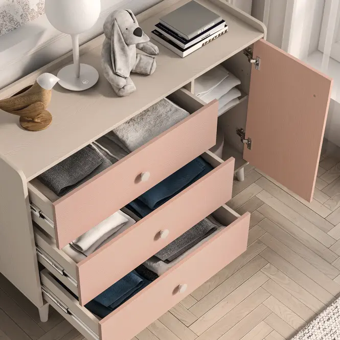 Komoda Mevel 05 Púštny Piesok/Millenial Pink,7