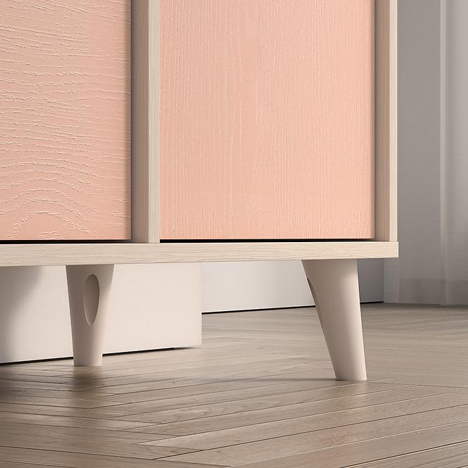 Komoda Mevel 05 Púštny Piesok/Millenial Pink