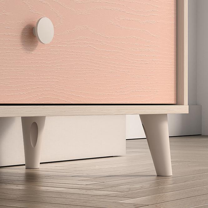 Komoda Mevel 06 Púštny Piesok/Millenial Pink