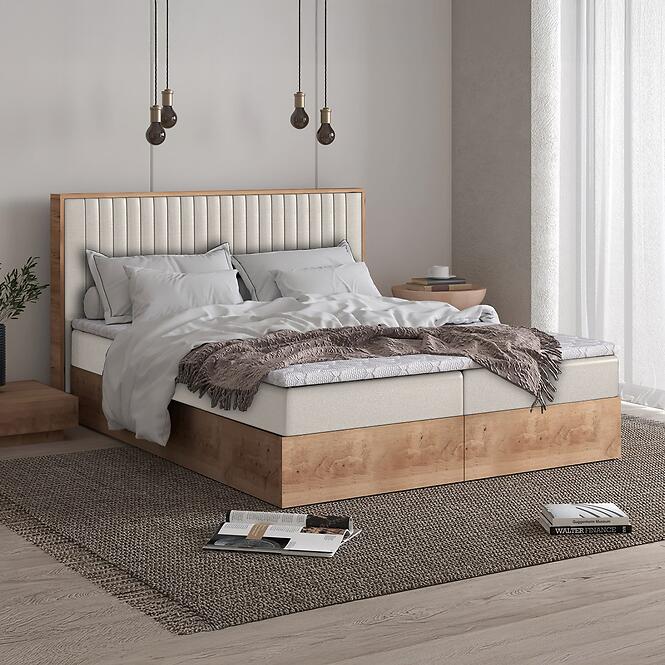 Posteľ Peru s topperom 140 Vega 02