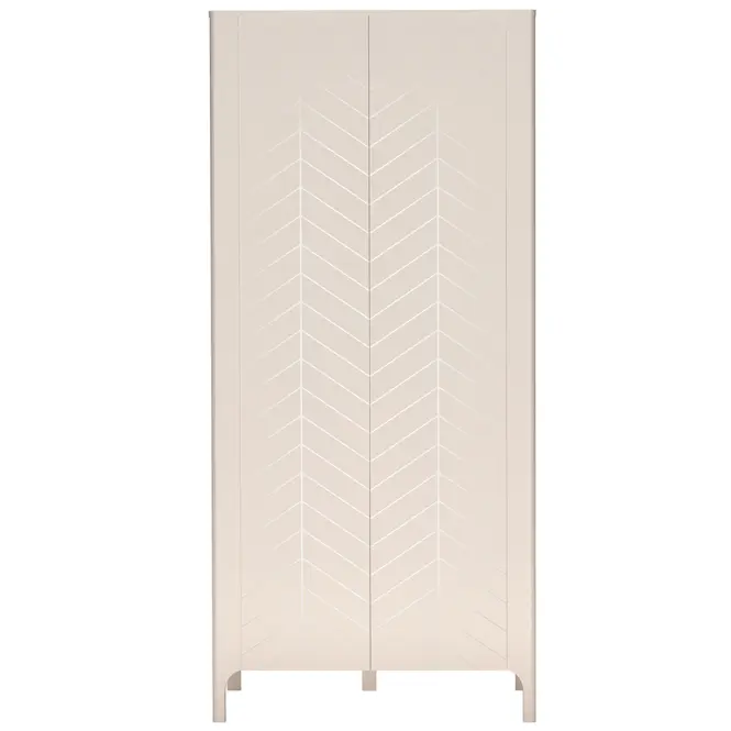 Skriňa Malumi M7 90 cm – kašmír, dvojdverová,4