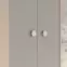 Skriňa Mevel 01 Púštny piesok/Šedá Pallad,8
