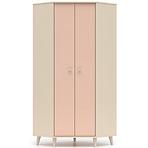 Skriňa  Mevel 01 Púštny piesok/Millenial Pink