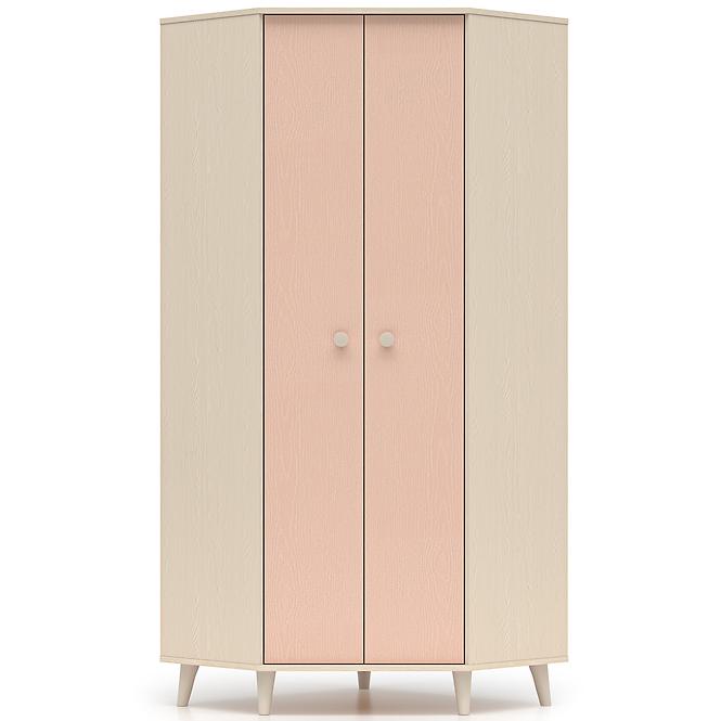 Skriňa  Mevel 01 Púštny piesok/Millenial Pink