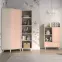 Skriňa  Mevel 01 Púštny piesok/Millenial Pink,12