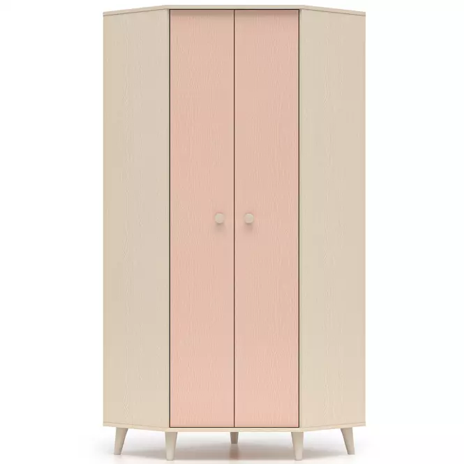 Skriňa  Mevel 01 Púštny piesok/Millenial Pink,2