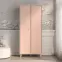 Skriňa Mevel 02 Púštny piesok/Millenial Pink,4