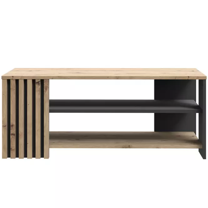 Konferenčný stolík Zaandam 60x110 artisan/čierna,2