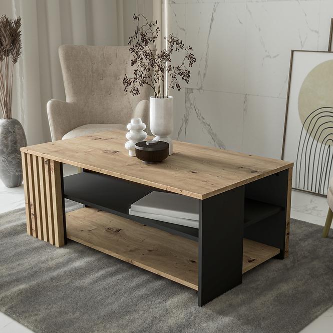 Konferenčný stolík Zaandam artisan/čierna CFTT5221-M624