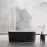 Voľne stojaca vaňa Lux Black 170x80x58