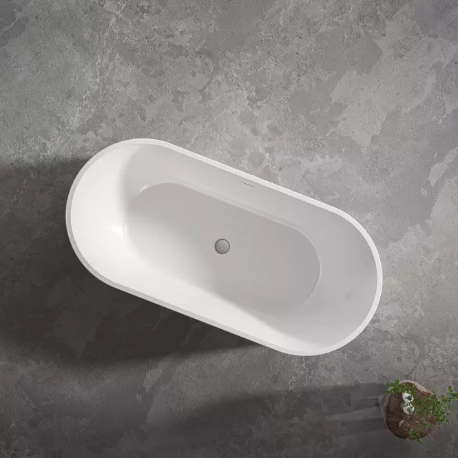 Voľne stojaca vaňa Lux Black 170x80x58,2