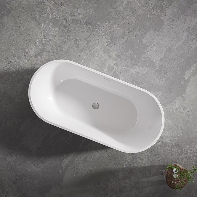 Voľne stojaca vaňa Lux Black 170x80x58,2