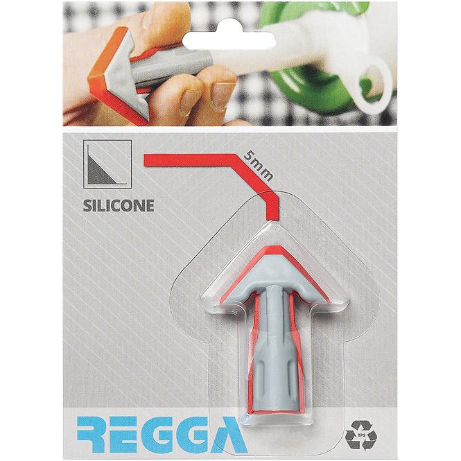 Špička na kartuše Regga červená 5 mm plochá