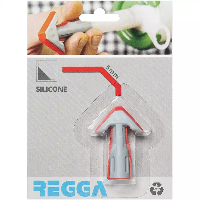 Špička na kartuše Regga červená 5 mm plochá