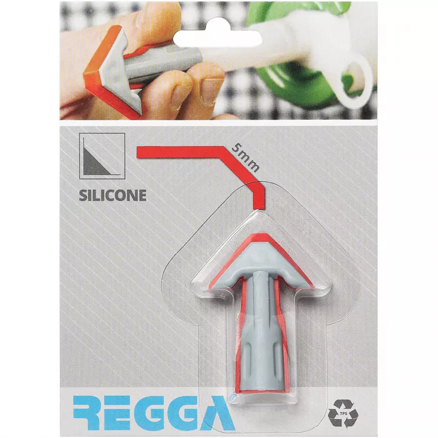 Špička na kartuše Regga červená 5 mm plochá