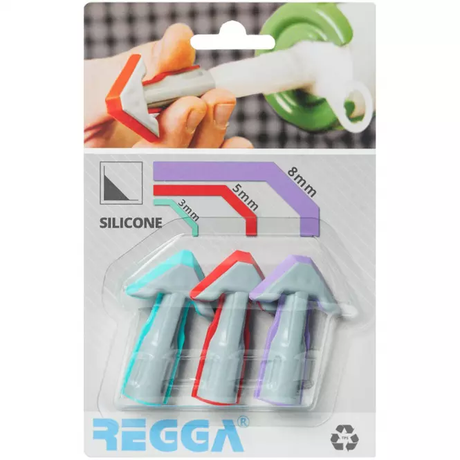 Špičky na kartuše Regga 3,5,8 mm ploché