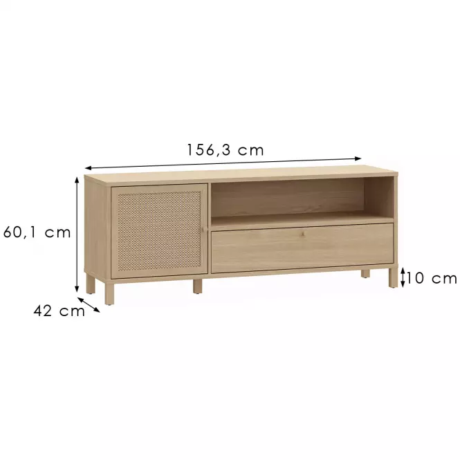 TV stolík Skelbit RTTT222L-D95D