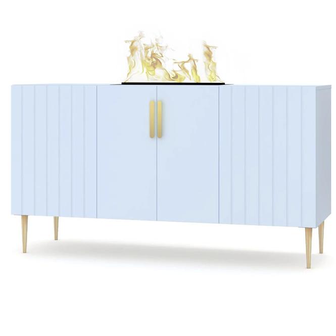 Elektrický krb Prins 500r  Baby Blue
