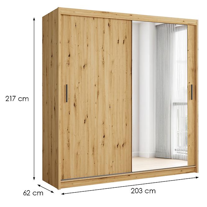Skriňa Cherry 203 votan + zrkadlo