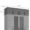 Nadstavec Belluno 200 grafit,2