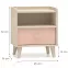 Nočný stolík Mevel 10 Púštny piesok/Mill. Pink,6