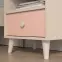 Nočný stolík Mevel 10 Púštny piesok/Mill. Pink,8