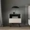 Nočný stolík Freshion Kašmír/Čierna,7