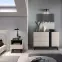Nočný stolík Freshion Kašmír/Čierna,9