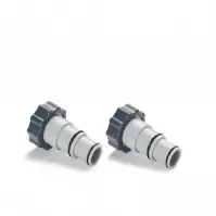 Redukcia - adaptér 32/38 mm so skrutkovým pripojením, 2 ks.