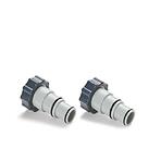 Redukcia - adaptér 32/38 mm so skrutkovým pripojením, 2 ks