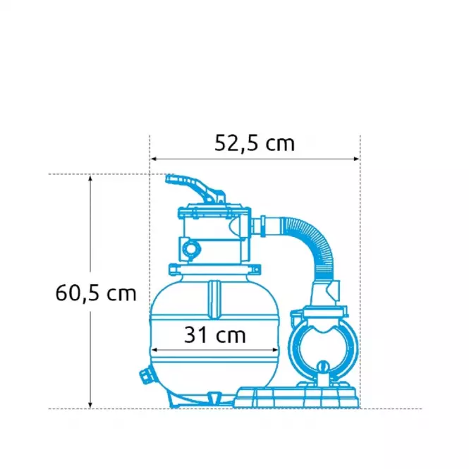Piesková filtrácia Marimex ProStar Profi 4,2