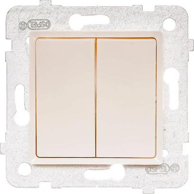 Lustrový dvojpólový vypínač ŁP-2Q/M.EC
