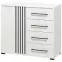 Komoda Ascalon 2k4f Biely 11013854,4