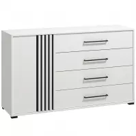 Komoda Ascalon 2k4f 135 Biely 11013853