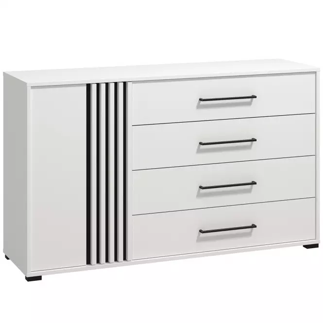 Komoda Ascalon 2k4f 135 Biely 11013853