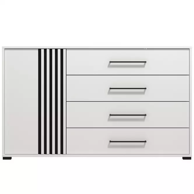Komoda Ascalon 2k4f 135 Biely 11013853