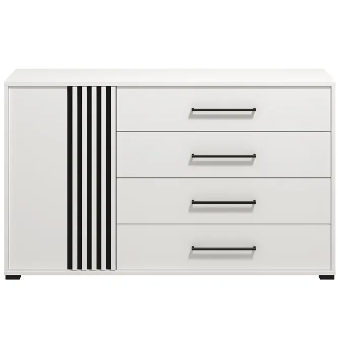 Komoda Ascalon 2k4f 135 Biely 11013853,3