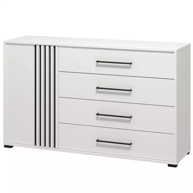 Komoda Ascalon 2k4f 135 Biely 11013853