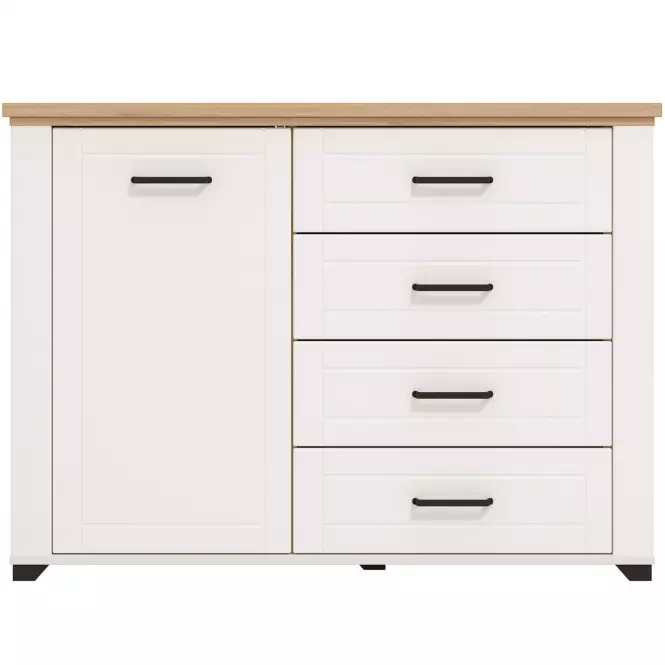 Komoda Valencia 2k4f Biely 11011502