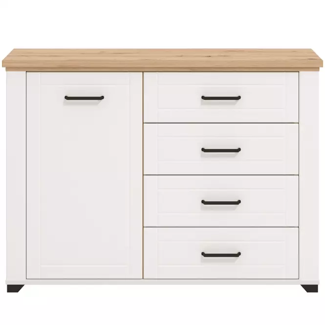 Komoda Valencia 2k4f Biely 11011502