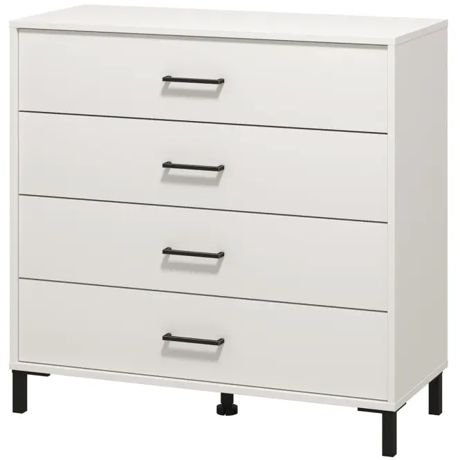 Komoda Vienne 4k Biely 11013600