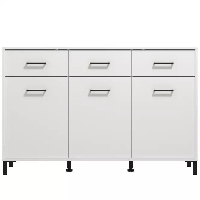 Komoda Vienne 3k3f Biely 11013601