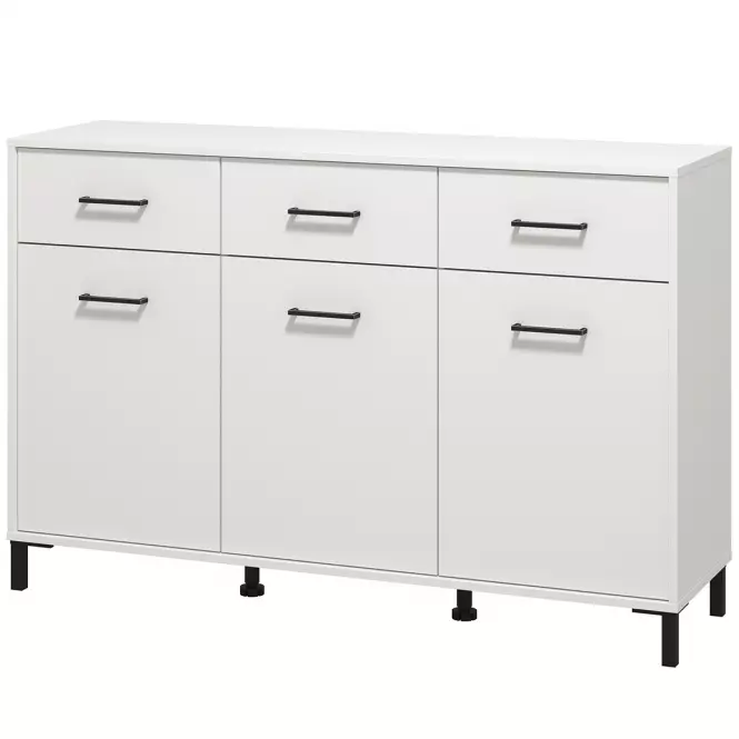 Komoda Vienne 3k3f Biely 11013601