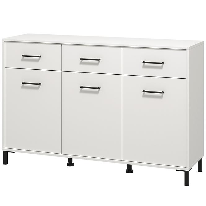 Komoda Vienne 3k3f Biely 11013601