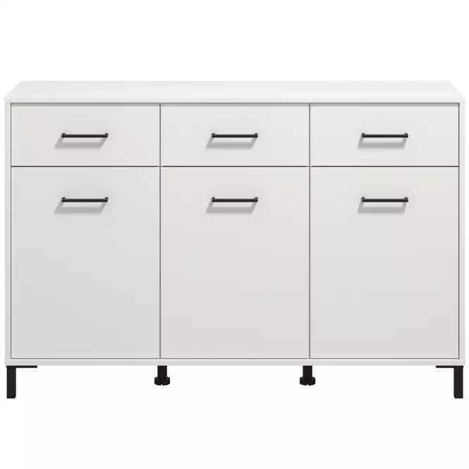 Komoda Vienne 3k3f Biely 11013601