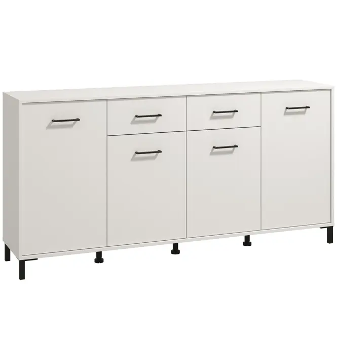 Komoda Vienne 4k2f Biely 11013602