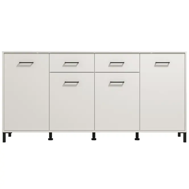 Komoda Vienne 4k2f Biely 11013602,3