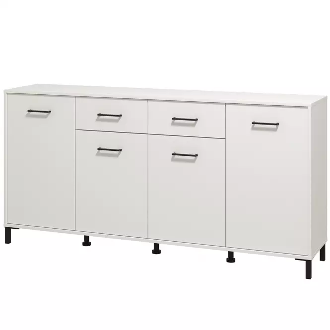 Komoda Vienne 4k2f Biely 11013602