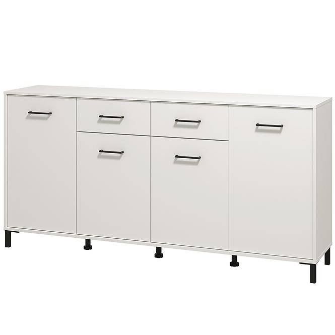Komoda Vienne 4k2f Biely 11013602